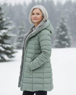 Marianne Quilted Coat - Wool-Effect Marianne Quilted Coat - Wool-Effect Louise Perrin 
