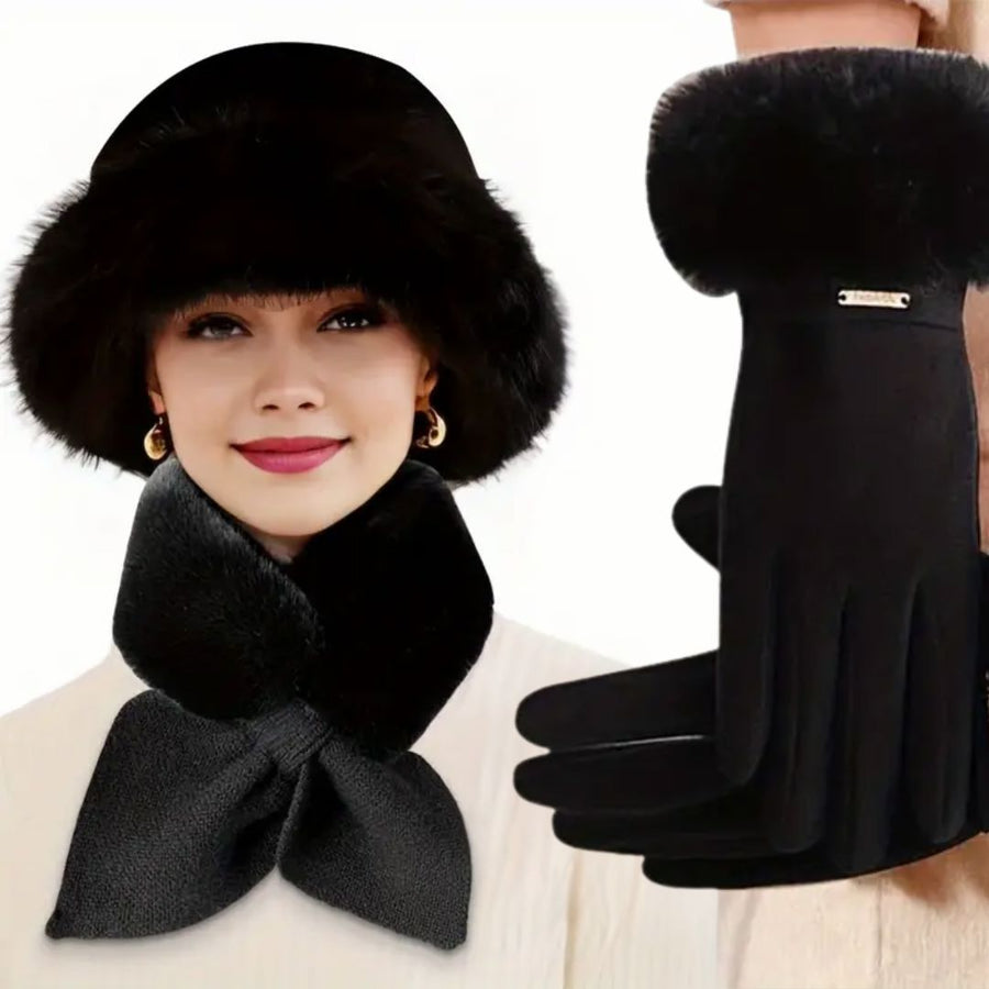 Floriane 3-Piece Winter Set Floriane 3-Piece Winter Set Louise Perrin Black 