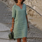 Maelis Dress Maelis Dress Louise Perrin Sea Green 8 