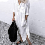 Elina Shirt Dress Elina Shirt Dress Louise Perrin White 8 